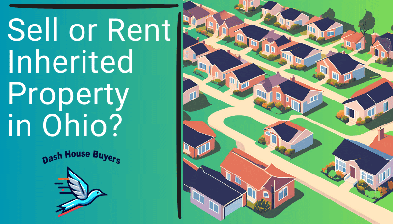 Houses and title showcasing inherited property.